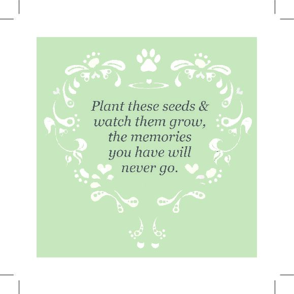 Heart Seed Packets