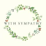 Wreath with Sympathy Card